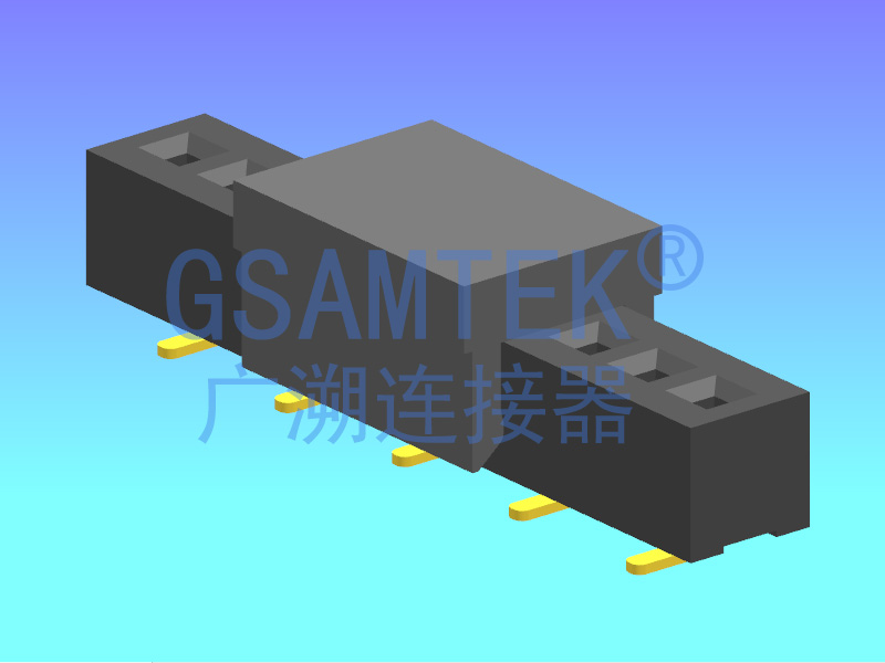 单排SMT排母 PH1.27 H2.0 U型