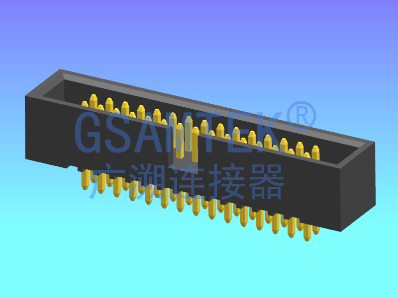 双排180度简牛 PH1.27 H4.9 W5.0